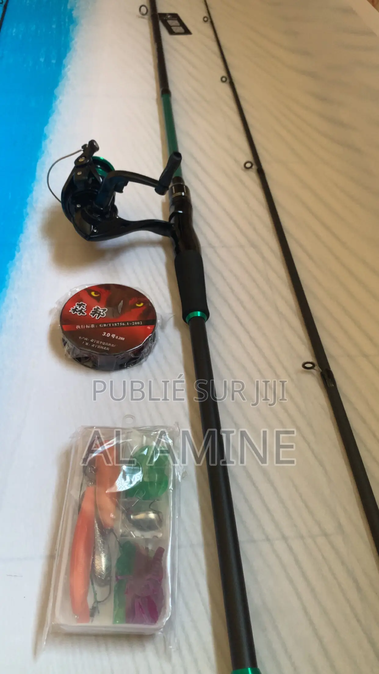 Ensemboe Complet Canne 2m40 Avec Accessoires