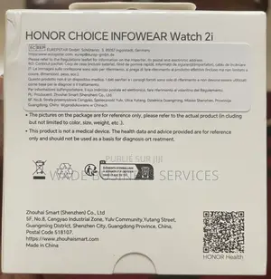 Honor Watch 2i Noir