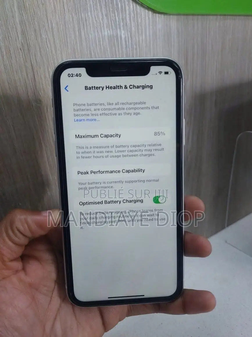 Apple iPhone XR 64 GB Blanc