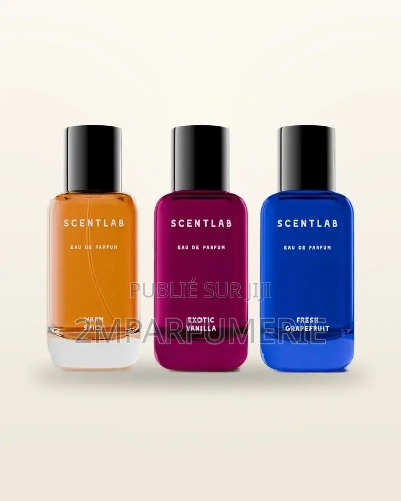 Pack 3 Parfums SCENTLAB 50 Ml – 15 000 F