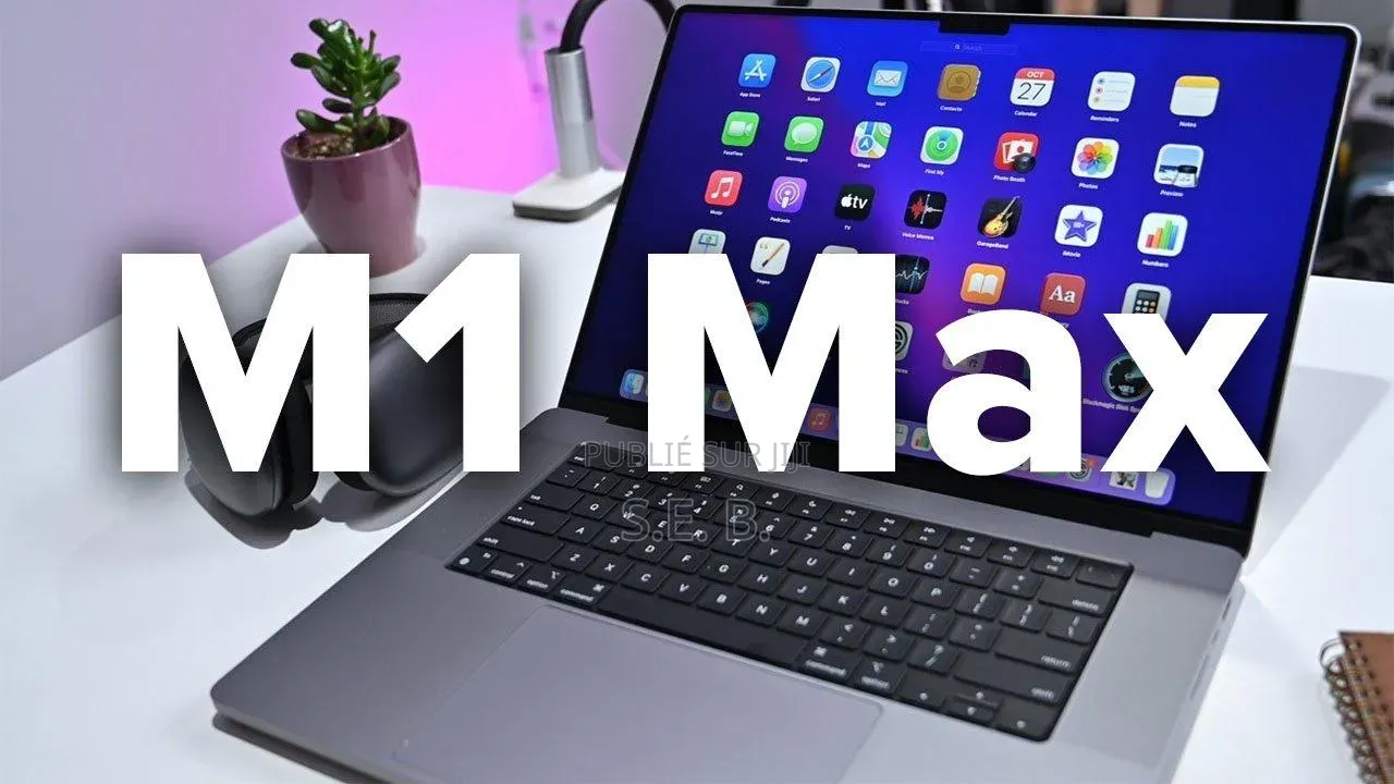 Nouveau Apple MacBook Pro 2021 M1 64GB Apple M1 Max SSD 1T