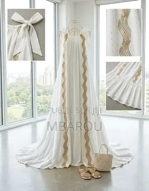 Magnifique Robe Traditionnelle Femme Élégante