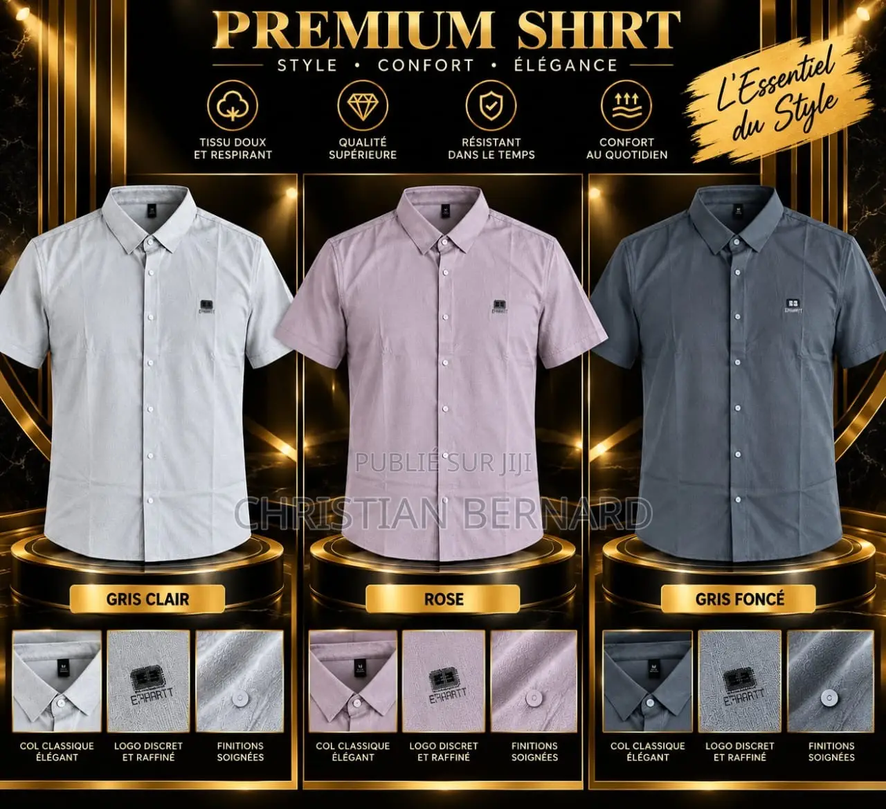 Chemise Courte Manche