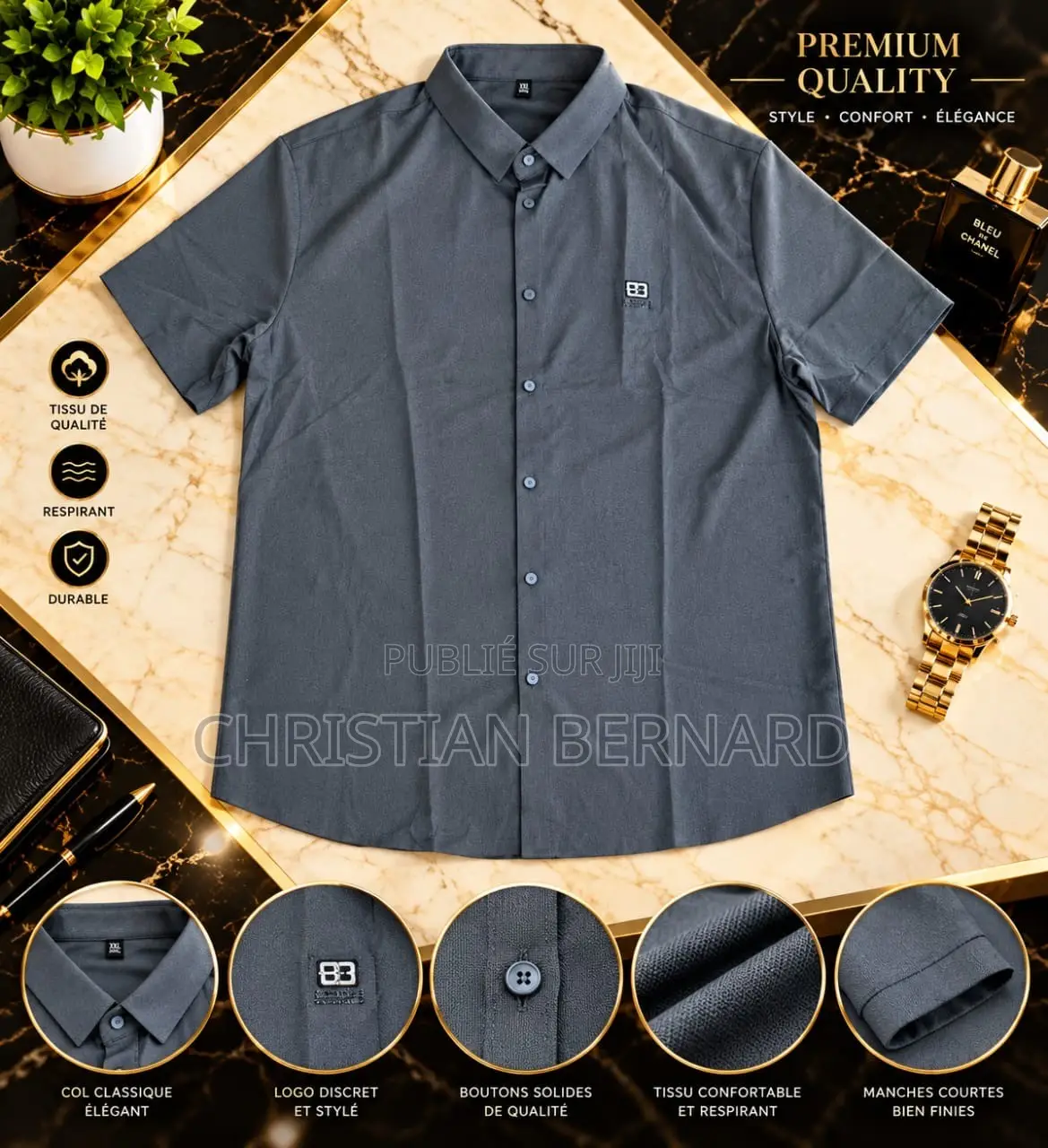 Chemise Courte Manche