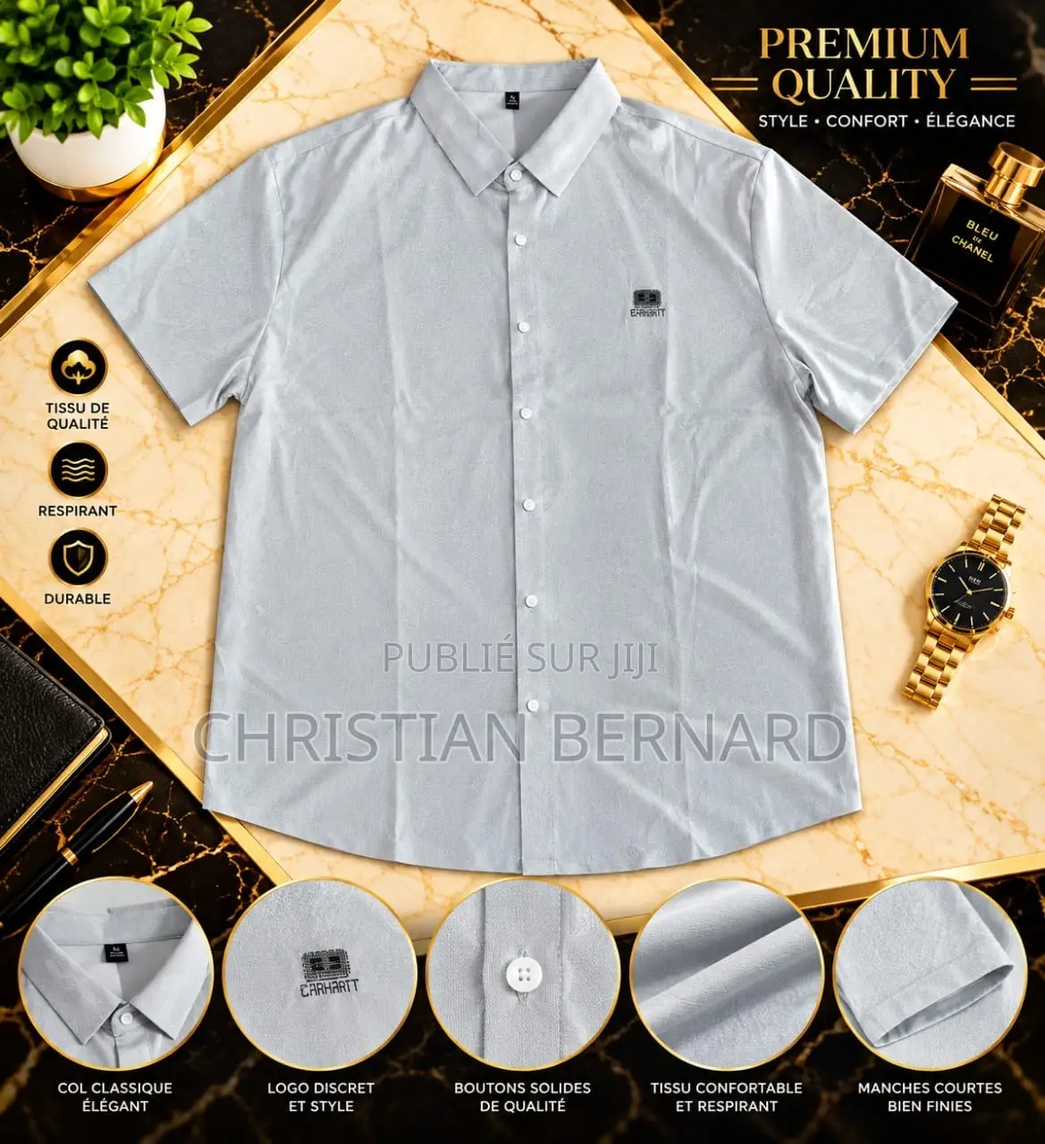 Chemise Courte Manche