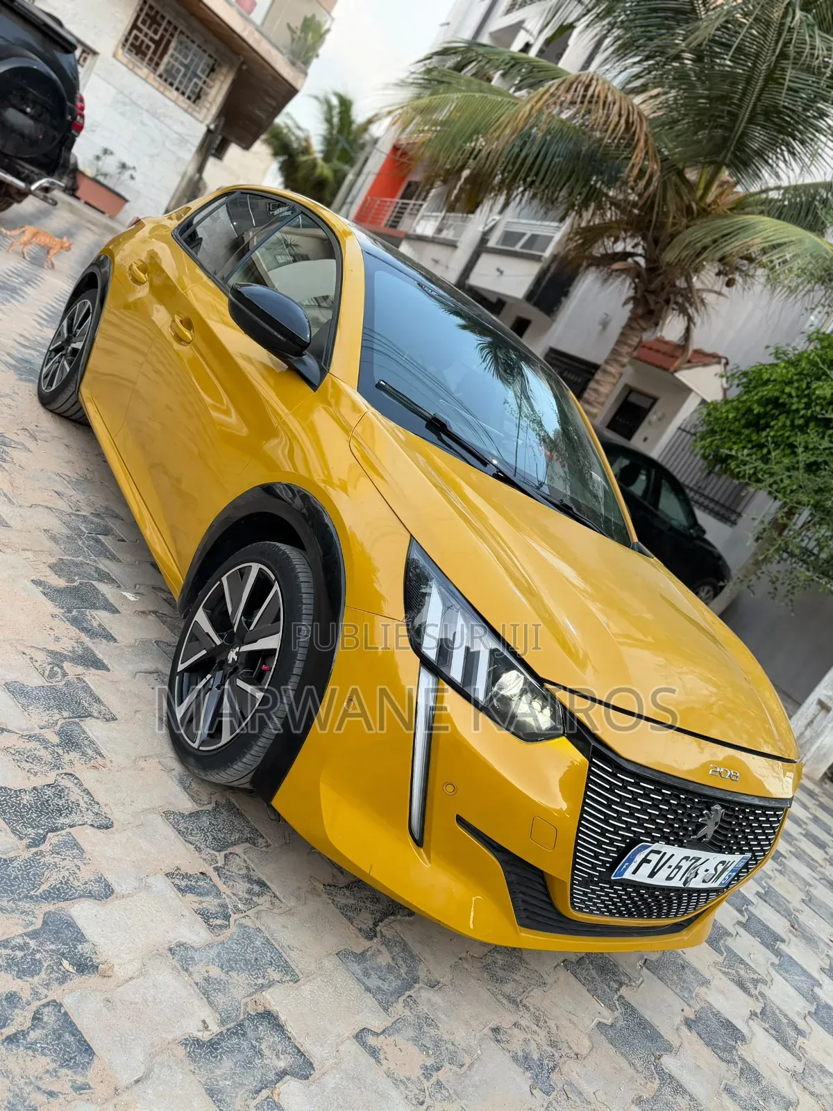 Peugeot 208 2021 Jaune