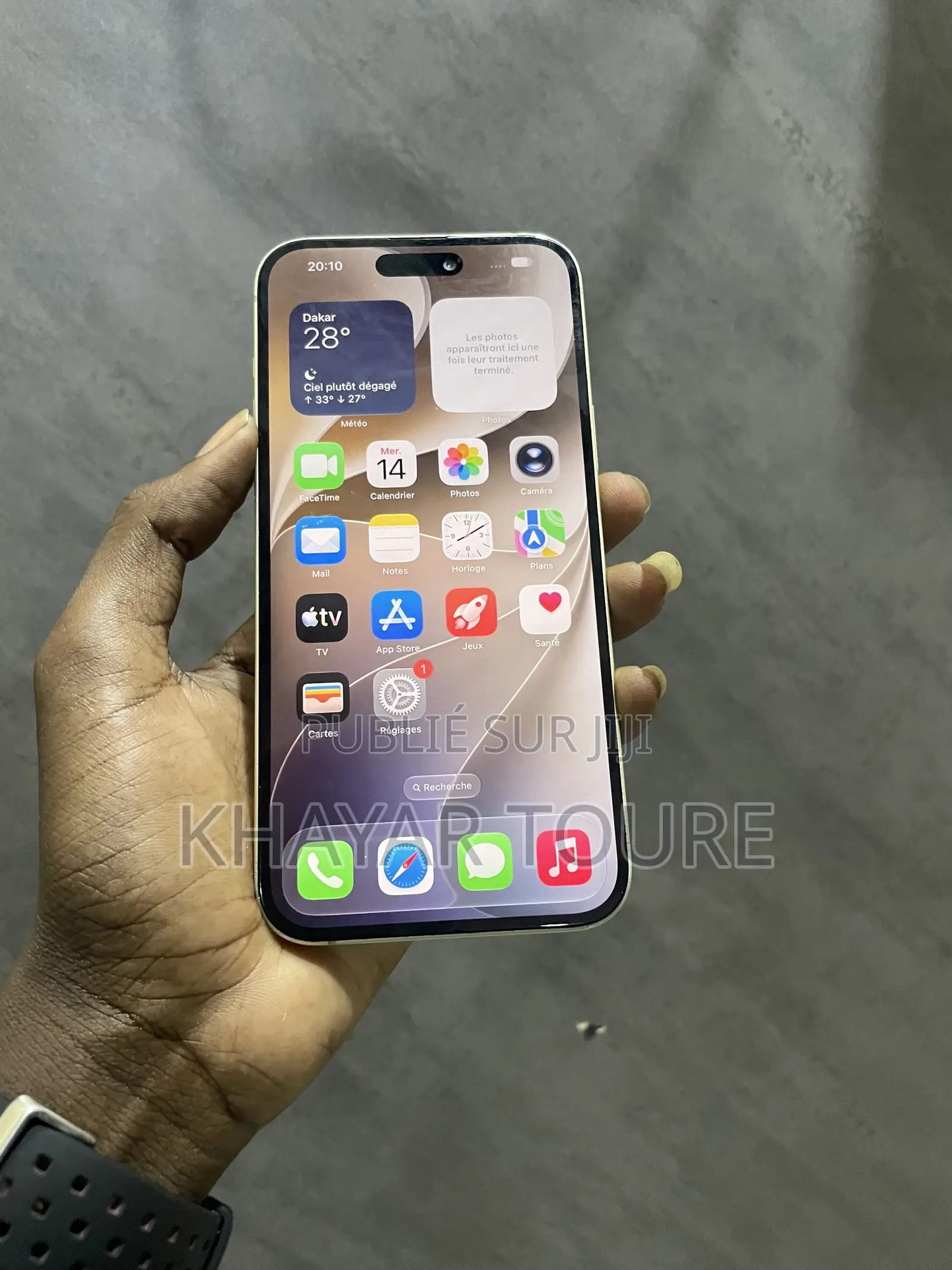 Apple iPhone 15 Plus 128 GB Jaune