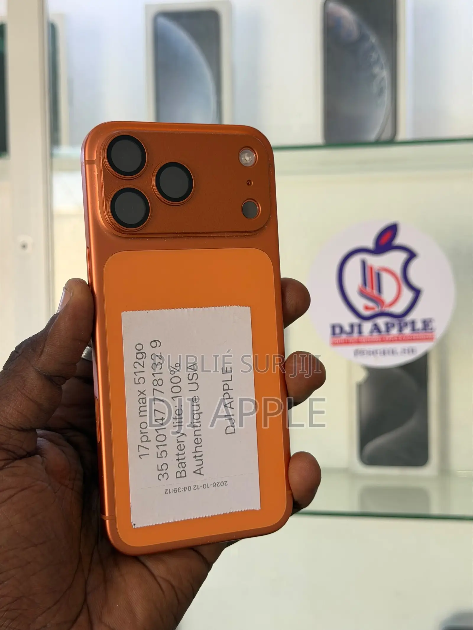 Nouveau Apple iPhone 17 Pro Max 256 GB Orange