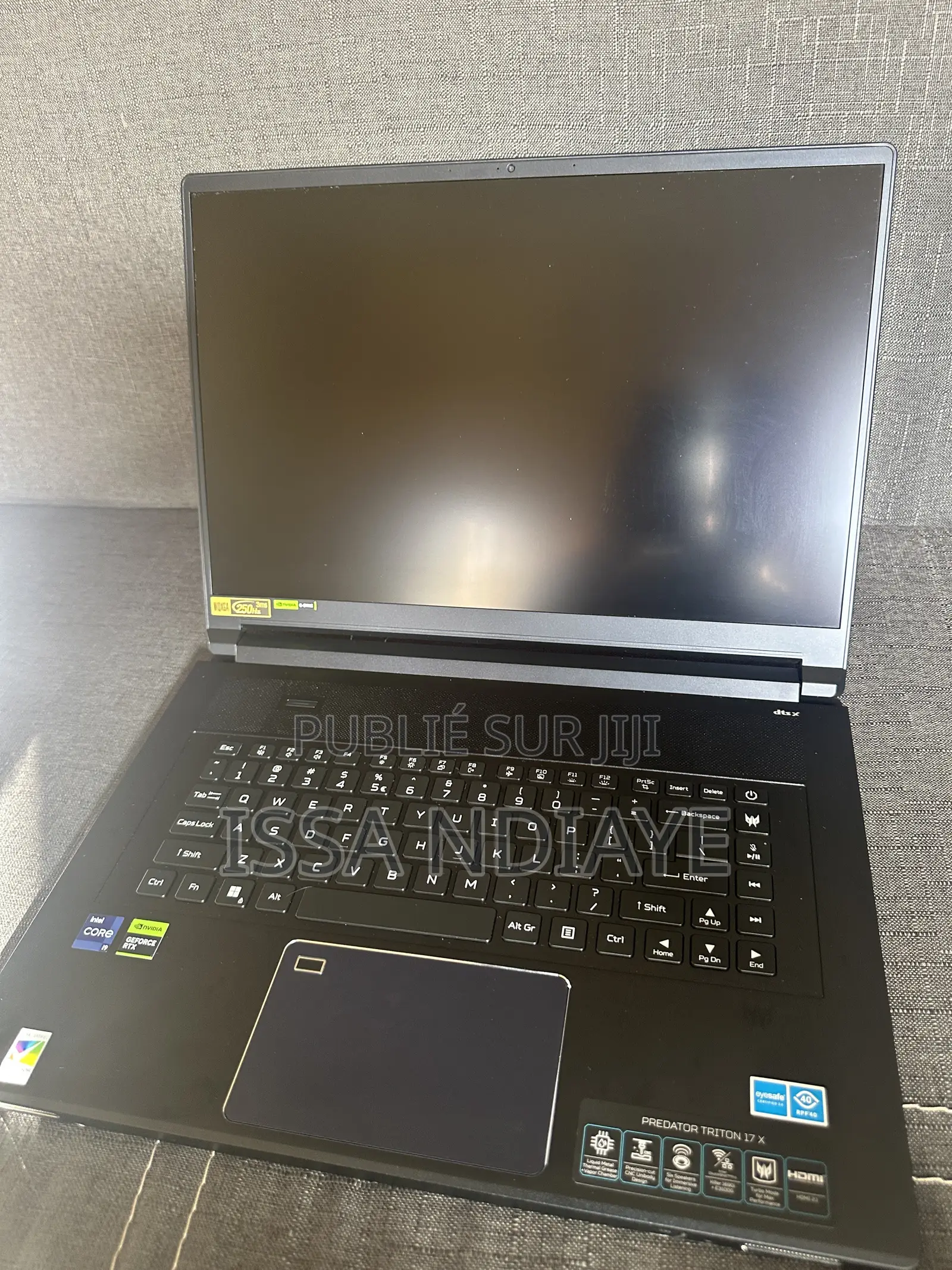 Nouveau Acer Predator Triton 17 X 32GB Intel Core i9 SSD 1T