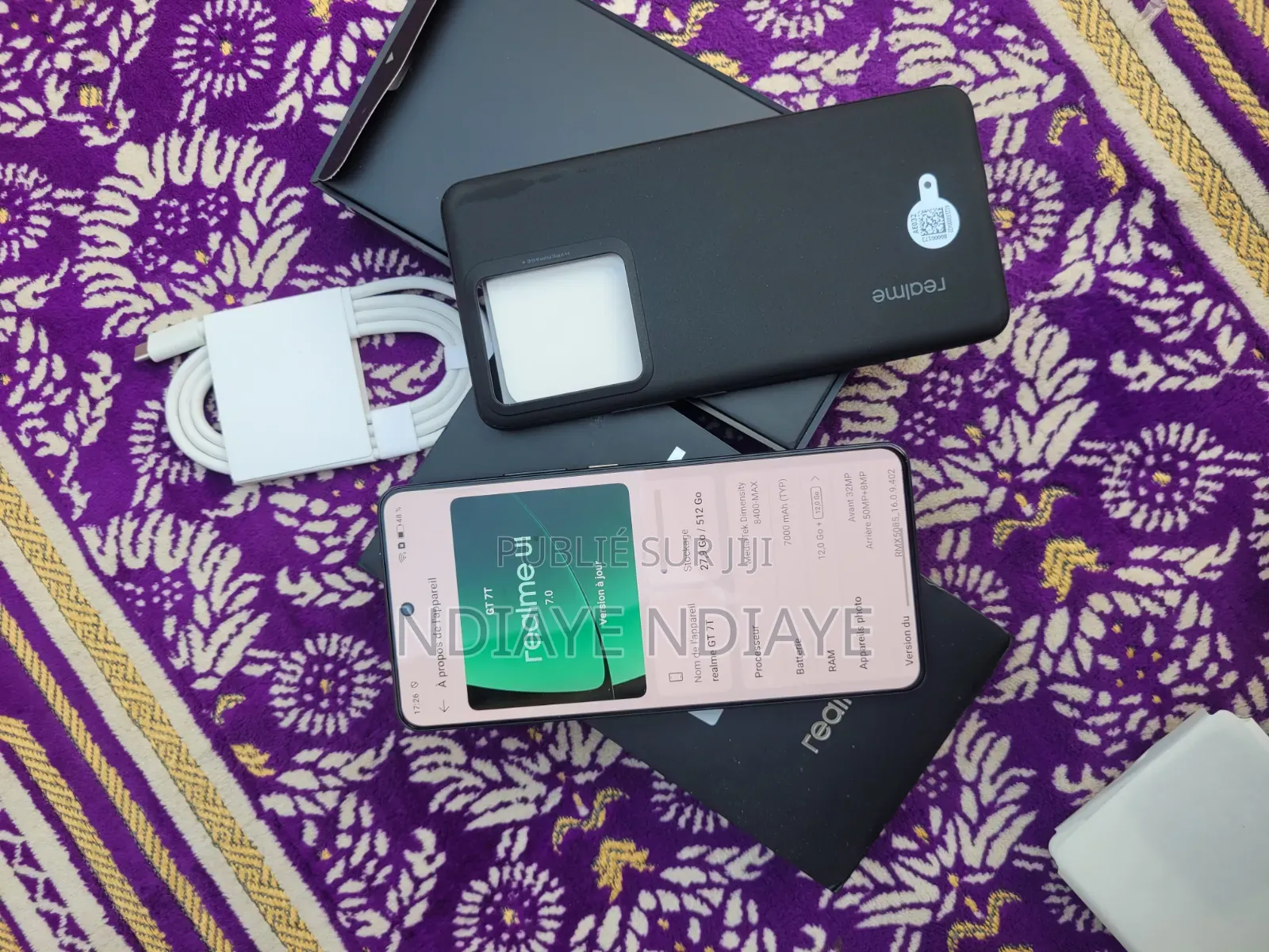 Nouveau Realme GT 7 512 GB Jaune