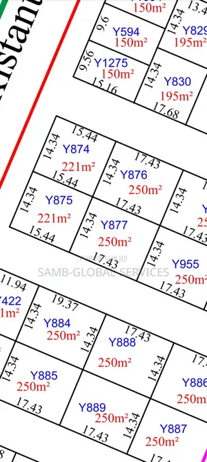 Terrain À Vendre 250m2 Almadies Recasement