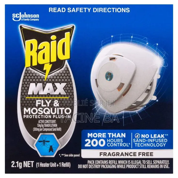 Appareil Anti Moustique Et Mouche Raid
