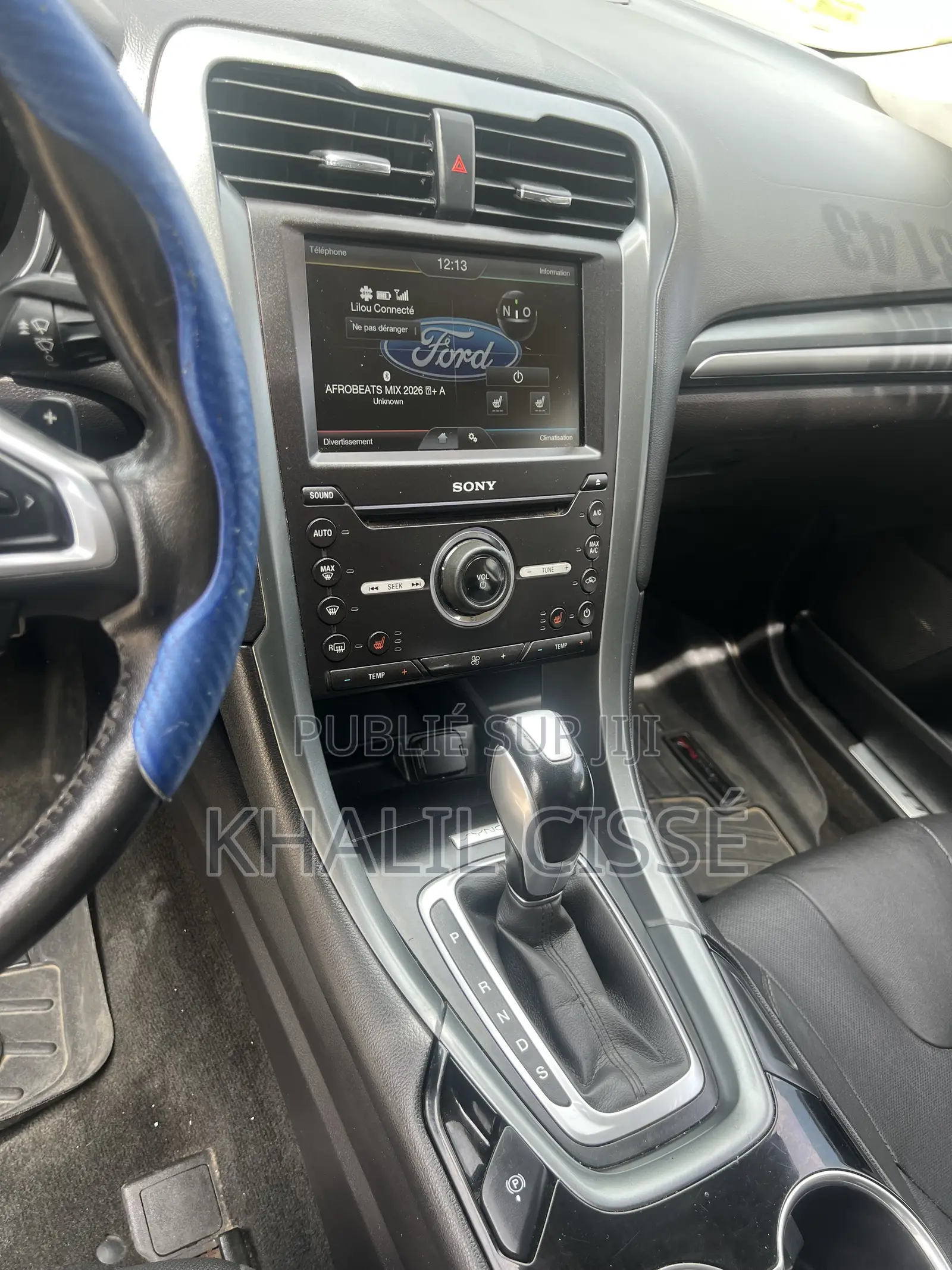 Ford Fusion Titanium AWD 2016 Bleu