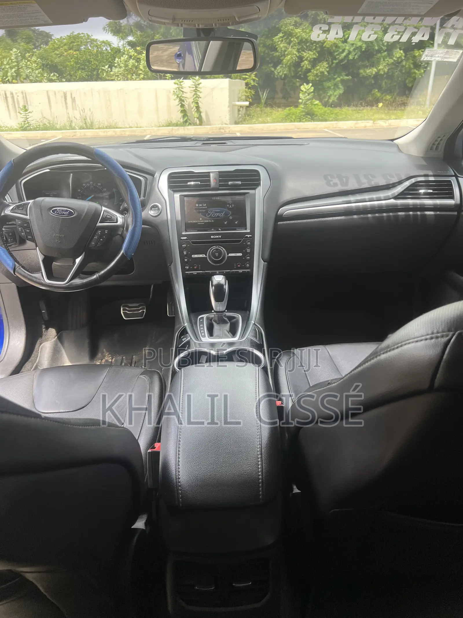 Ford Fusion Titanium AWD 2016 Bleu