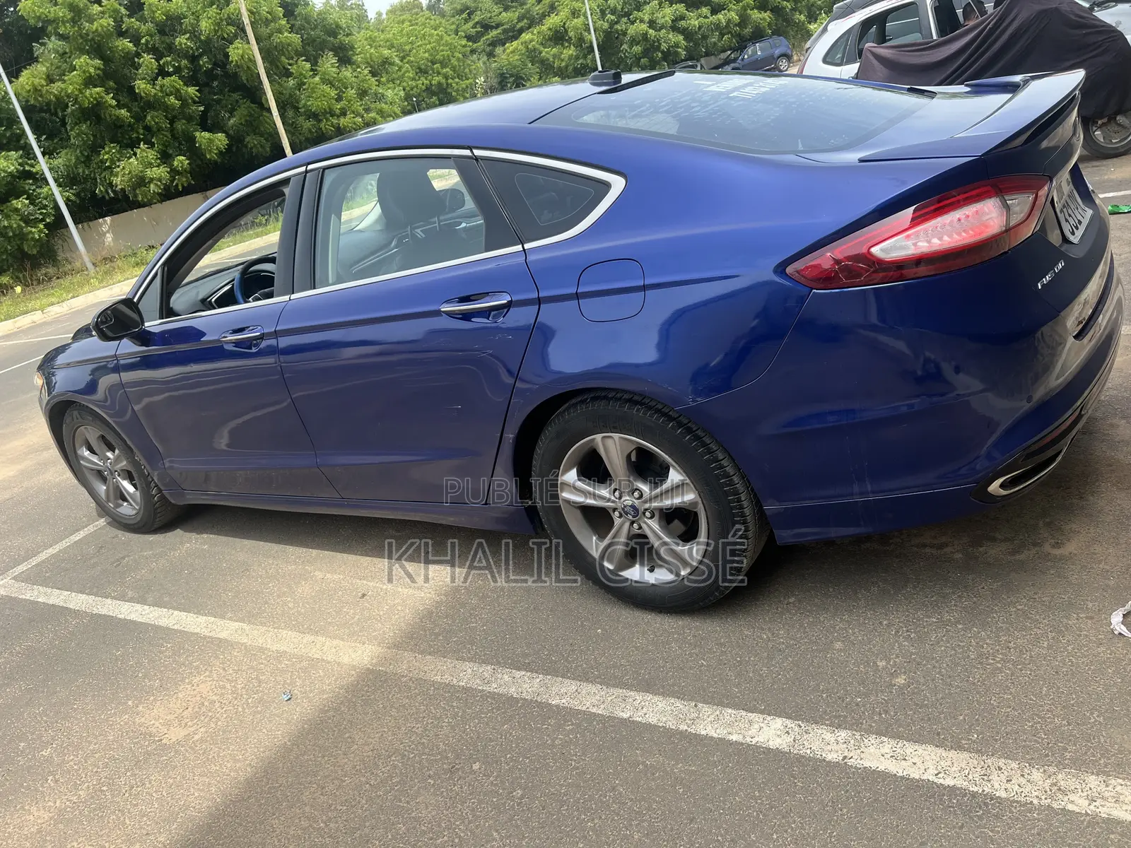 Ford Fusion Titanium AWD 2016 Bleu
