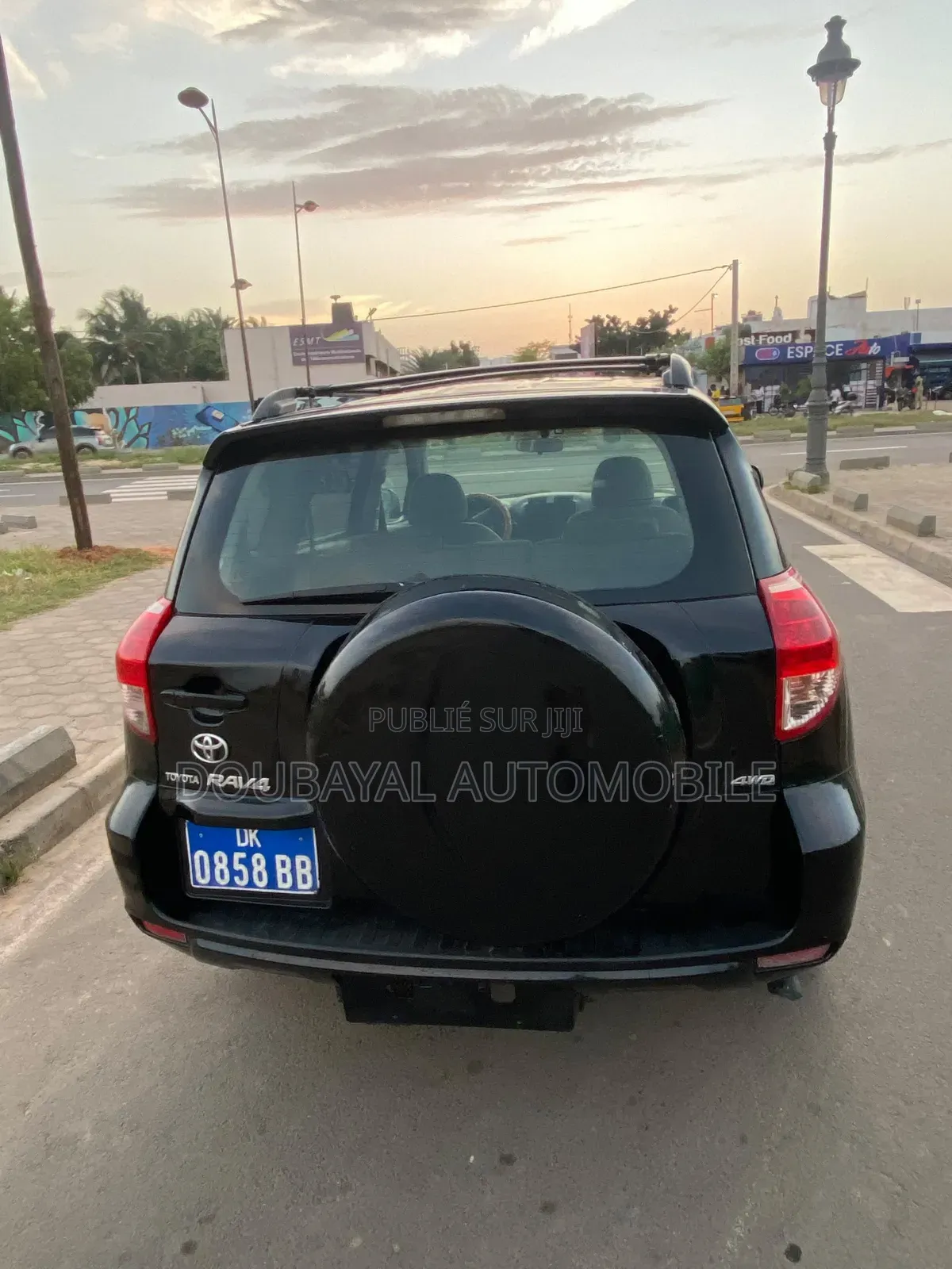 Toyota RAV4 2008 Noir Mat