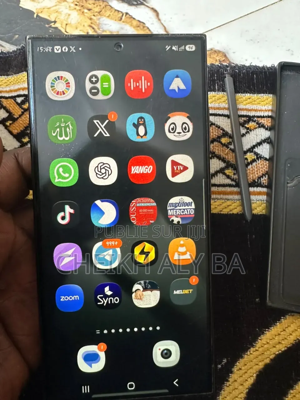 Samsung Galaxy S24 Ultra 256 GB Gris