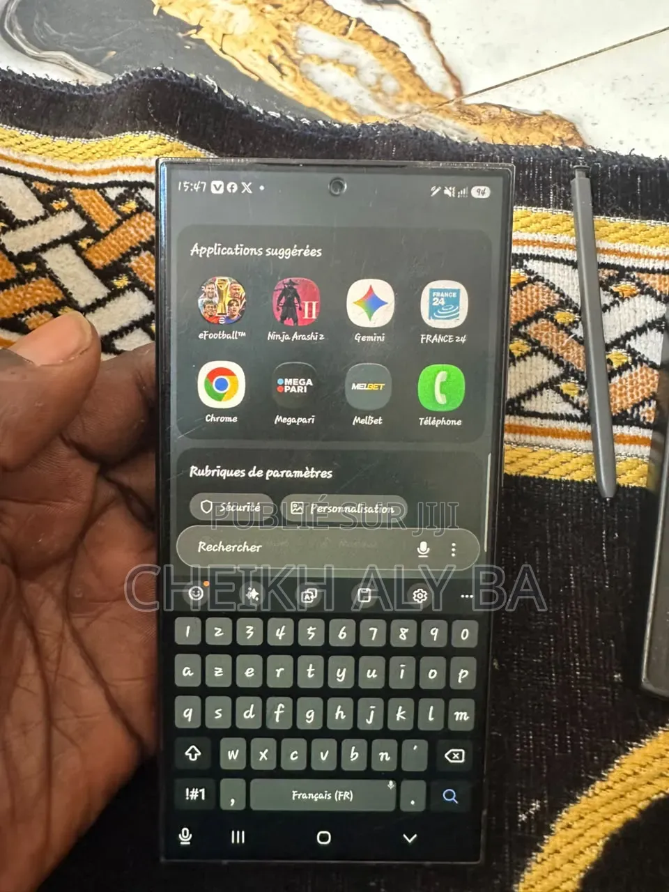 Samsung Galaxy S24 Ultra 256 GB Gris