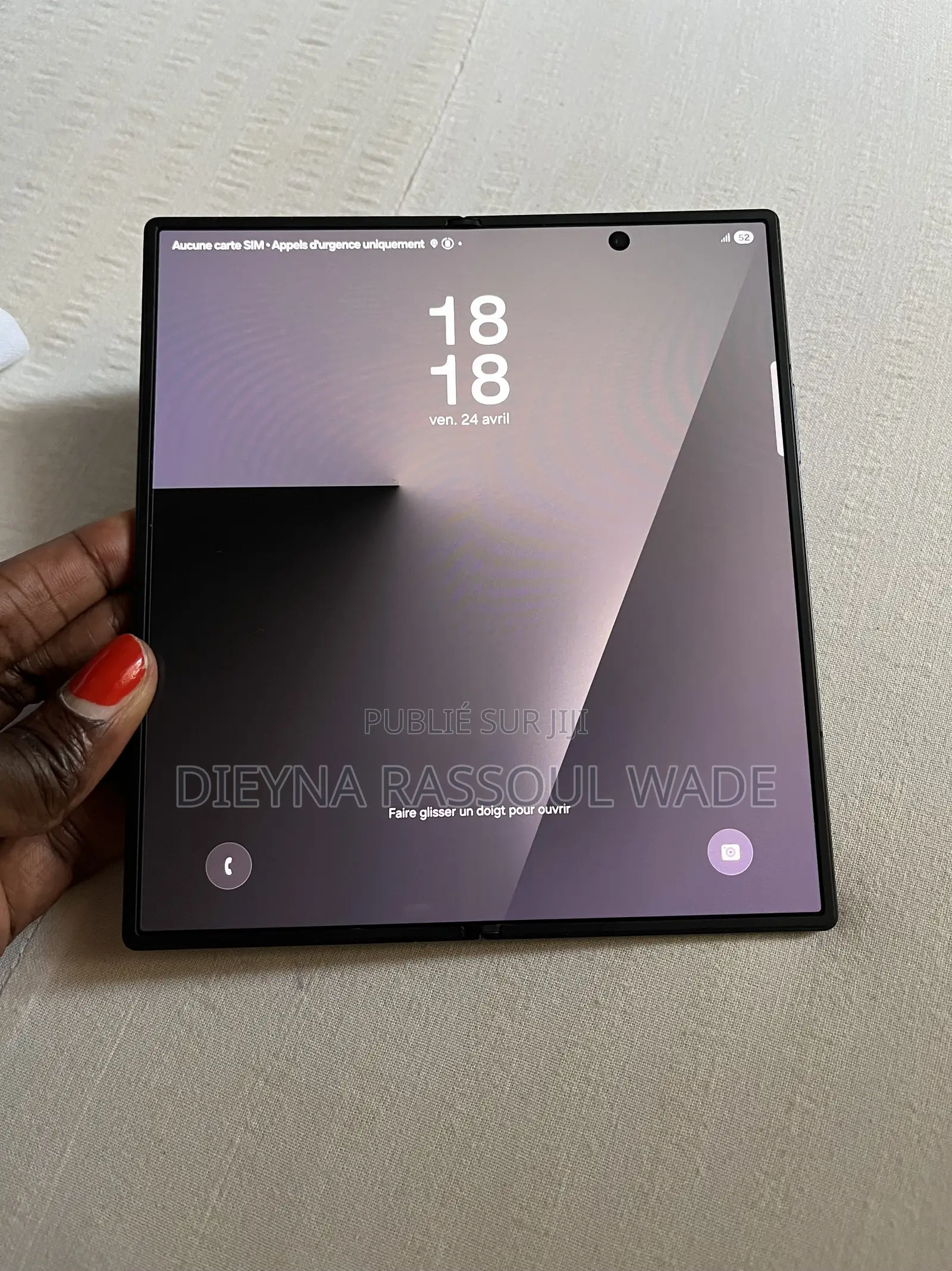 Nouveau Samsung Galaxy Z Fold7 512 GB Blanc