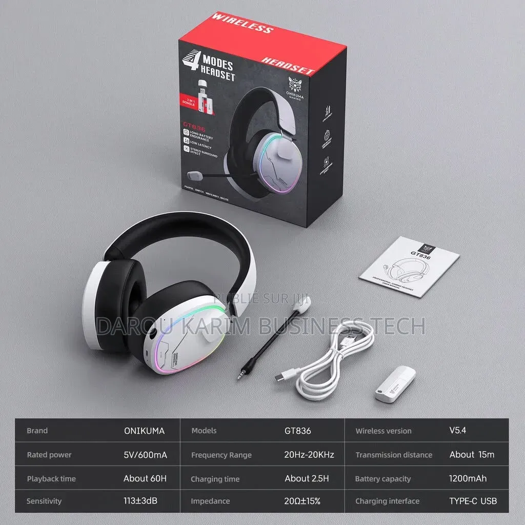 Onikuma Gt836 – Gaming