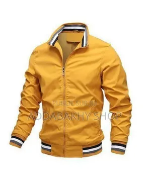 Veste Et Manteau Léger Jaune