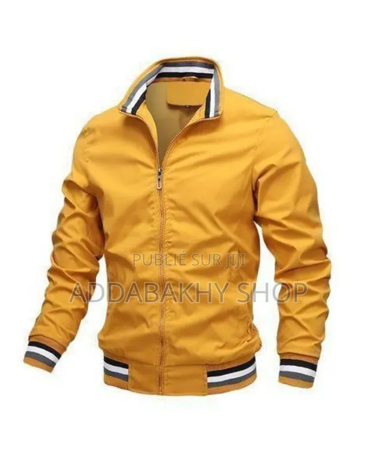 Veste Et Manteau Léger Jaune