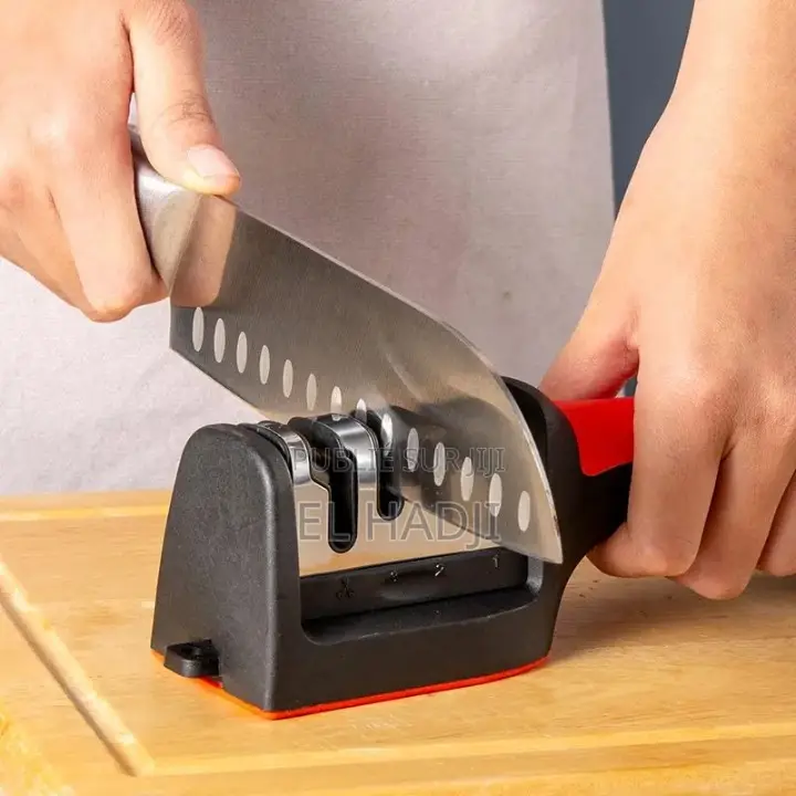 Affûteur / Aiguiseur Manuel 4 en 1 Cuisine
