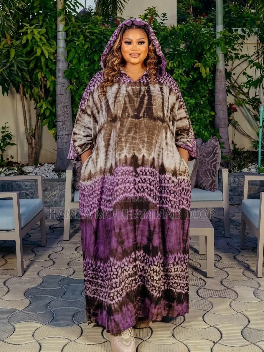 Robe Débardeur Et Robe Avec Manche 100% Cotton Avec Foulard De 2m