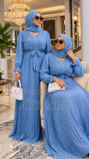 Abaya Robe Plissé Meilleur Qualité