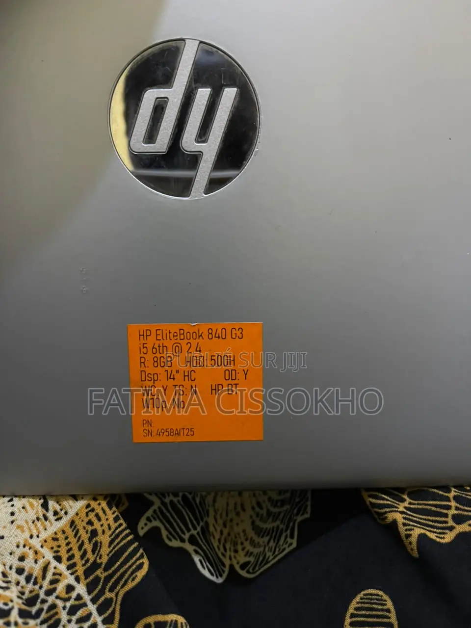 Ordinateur portable HP EliteBook 840 G3 8GB Intel Core i5 HDD 128GB