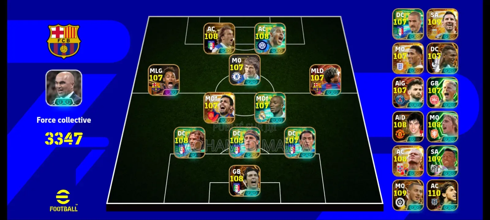 Compte Efootball