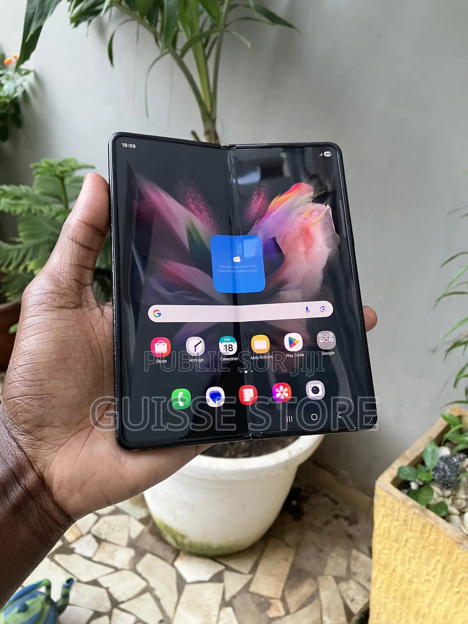 Samsung Galaxy Z Fold 3 256 GB Noir