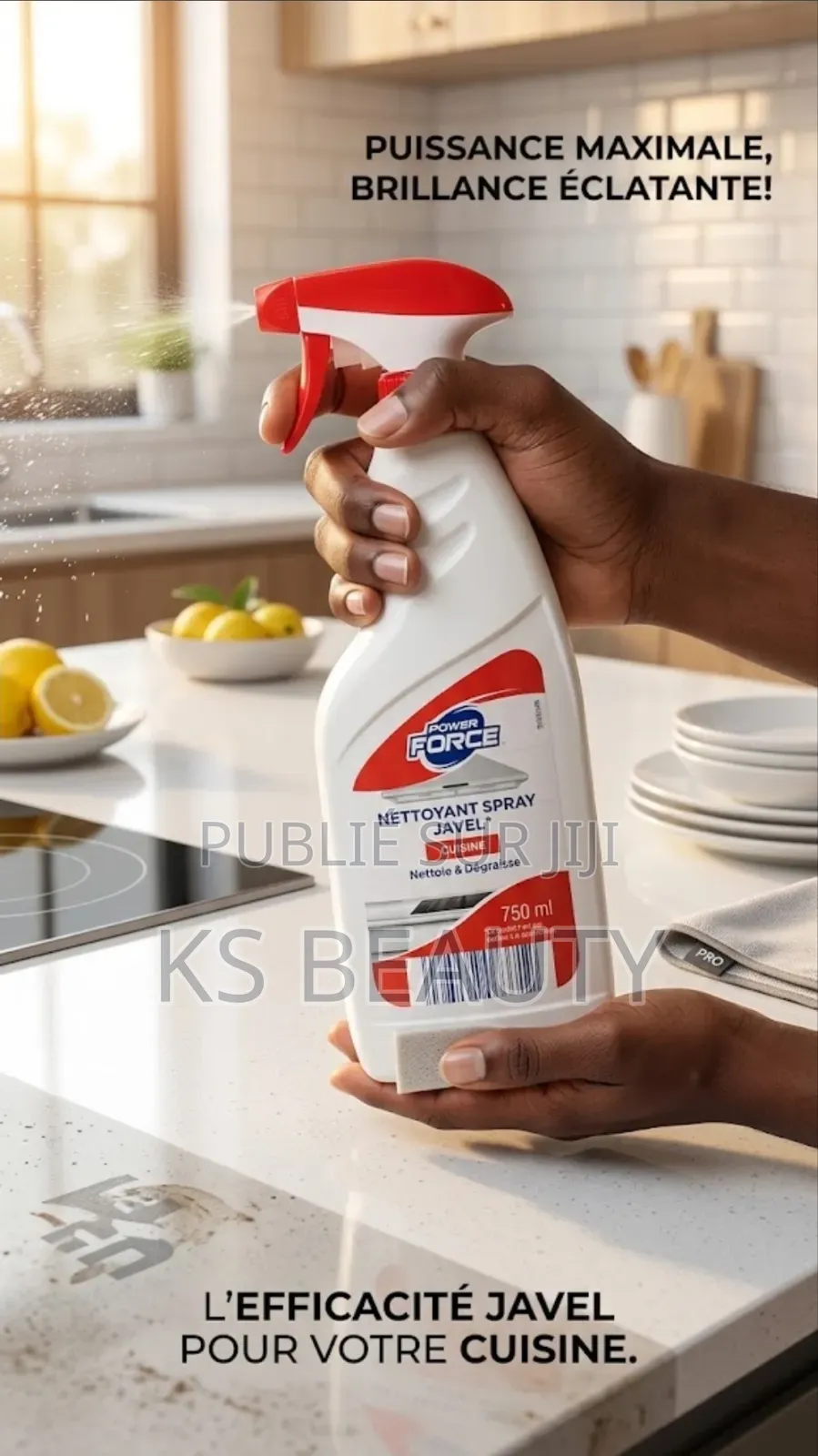 Dégraissant Spray Javel 750ml