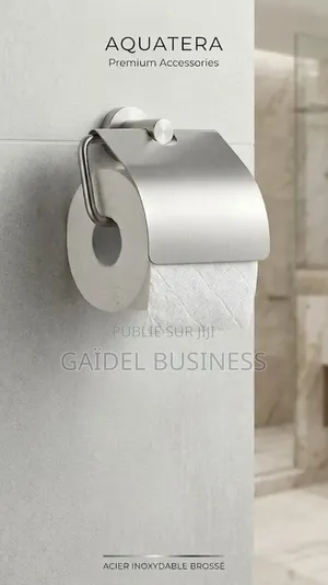Porte-Papier Hygiénique Haut De Gamme en Acier Inoxydable