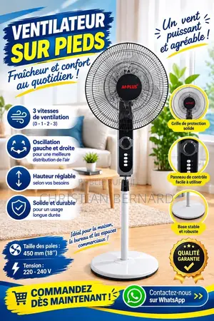 Ventilateur Sur Pied
