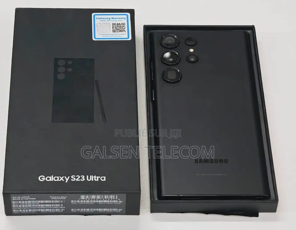Nouveau Samsung Galaxy S23 Ultra 1 TB Noir