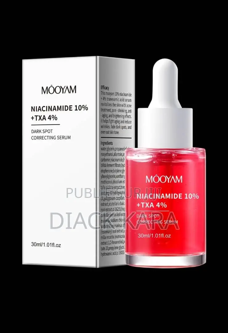 Sérum Anti-Taches MOOYAM Niacinamide 10% + TXA 4% – 30ml