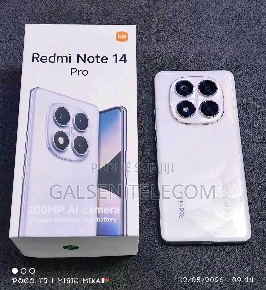 Nouveau Xiaomi Redmi Note 14 Pro 5G 512 GB Blanc