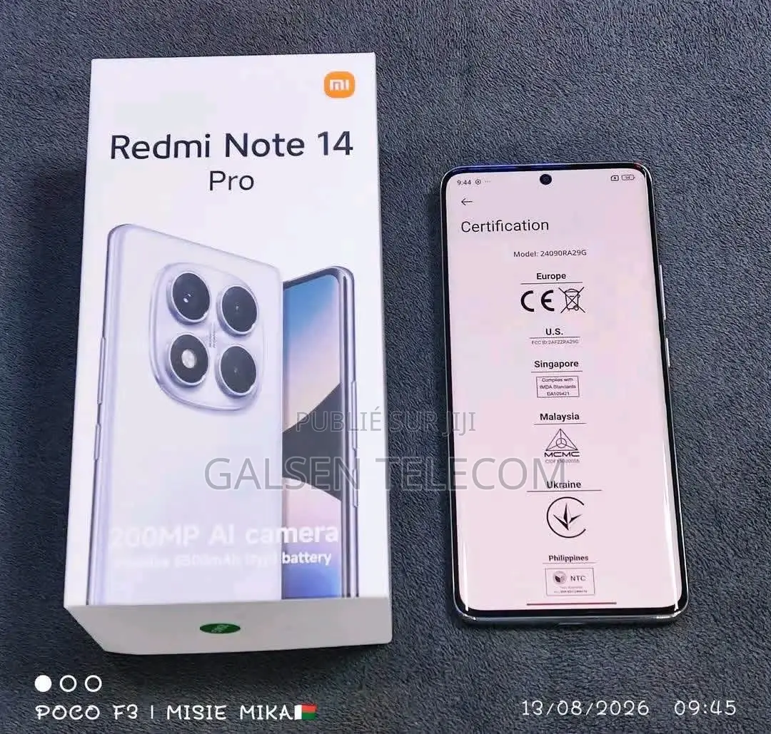 Nouveau Xiaomi Redmi Note 14 Pro 5G 512 GB Blanc
