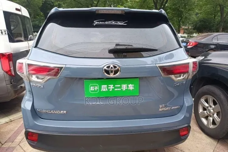Toyota Highlander 2015 Bleu