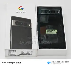 Nouveau Google Pixel 7 Pro 256 GB Noir