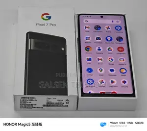 Nouveau Google Pixel 7 Pro 256 GB Noir