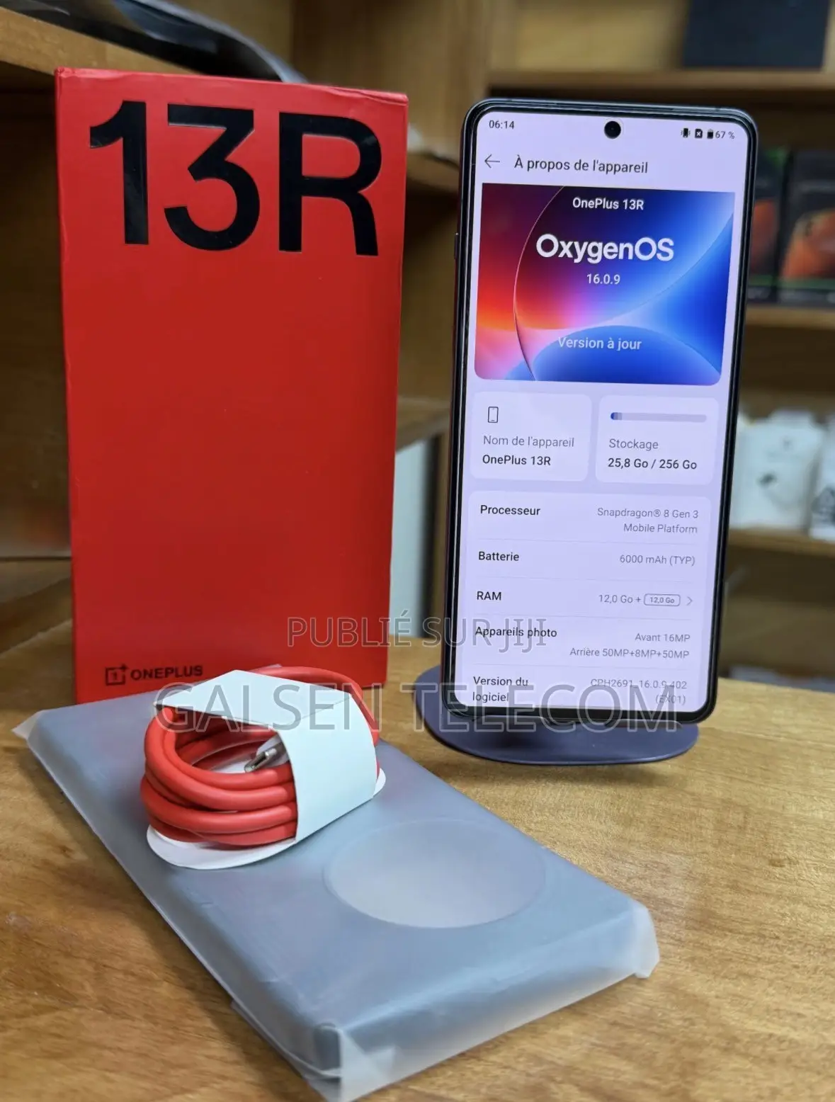 Nouveau OnePlus 13R 512 GB Noir