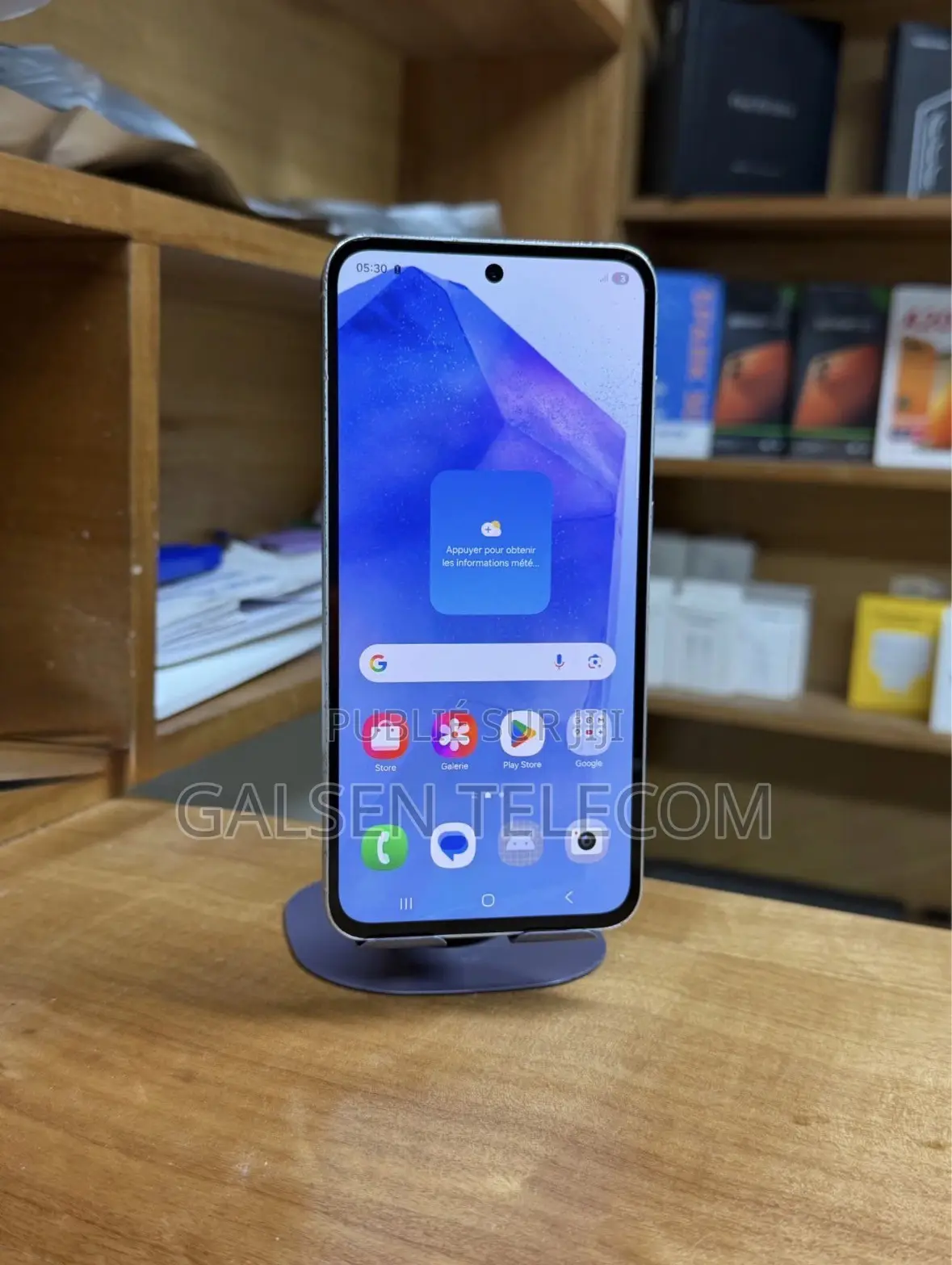 Nouveau Samsung Galaxy A55 256 GB Blanc