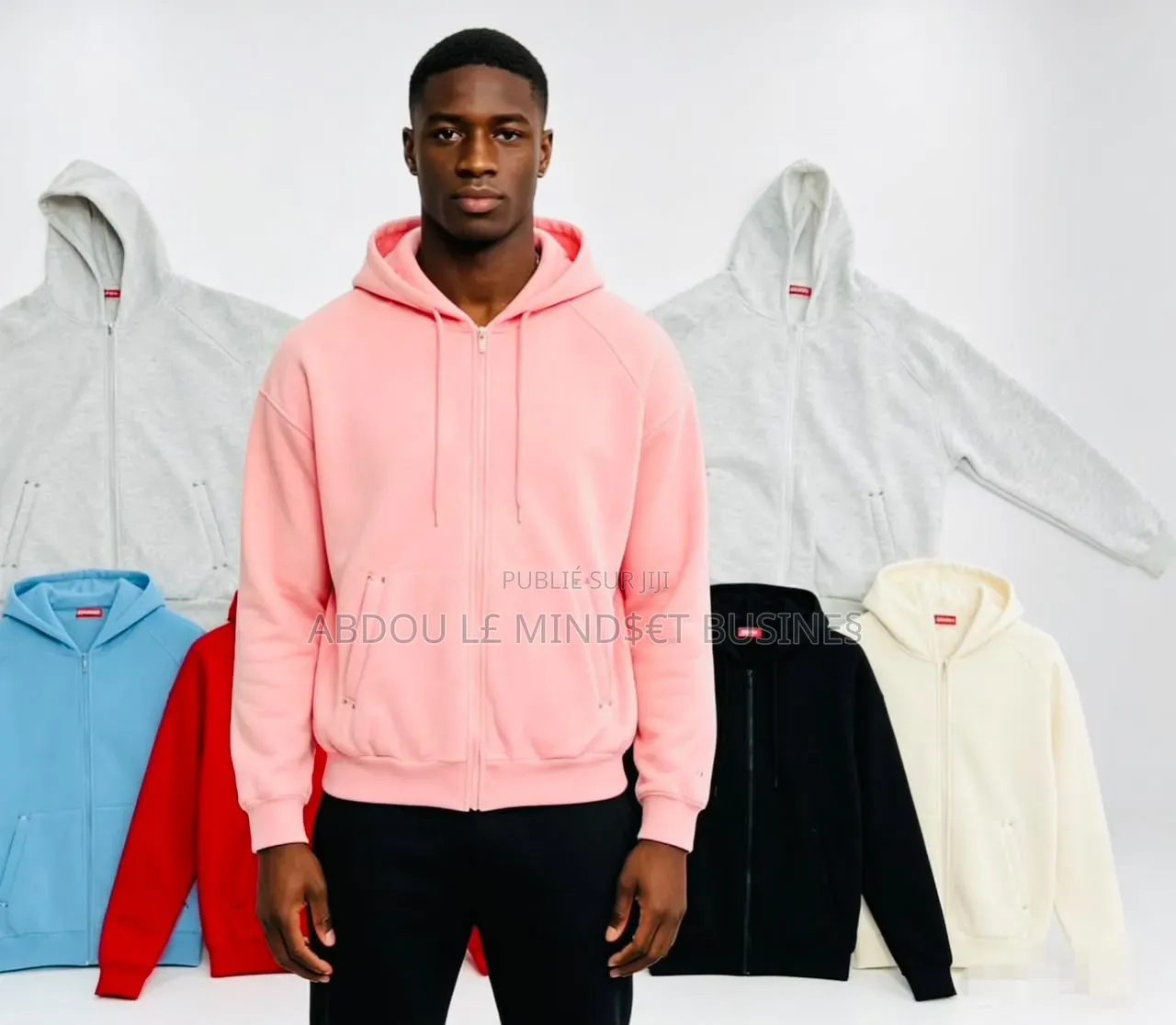 Pulls Capuchon Unique Unisexes 100% Coton Disponible