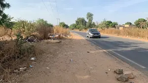 10 Hectares en TF en Bordure De Route, Vers KM 50 Thiès
