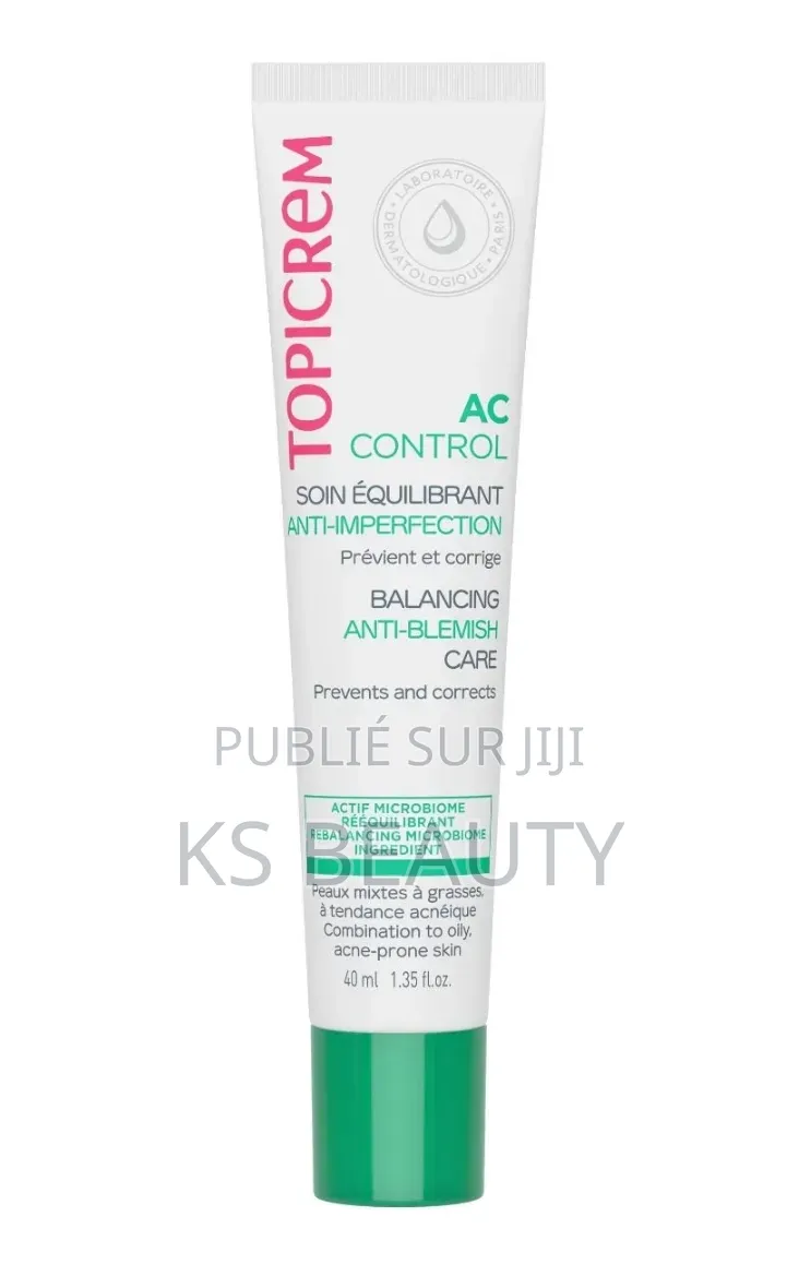 TOPICREM AC CONTROL - Soin Matifiant - Visage - Peaux Mixtes À Grasses