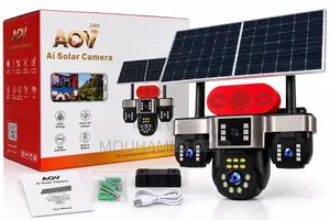  AOV AI Solar Camera — Sécurité Intelligente, Où Que Vous Soyez !