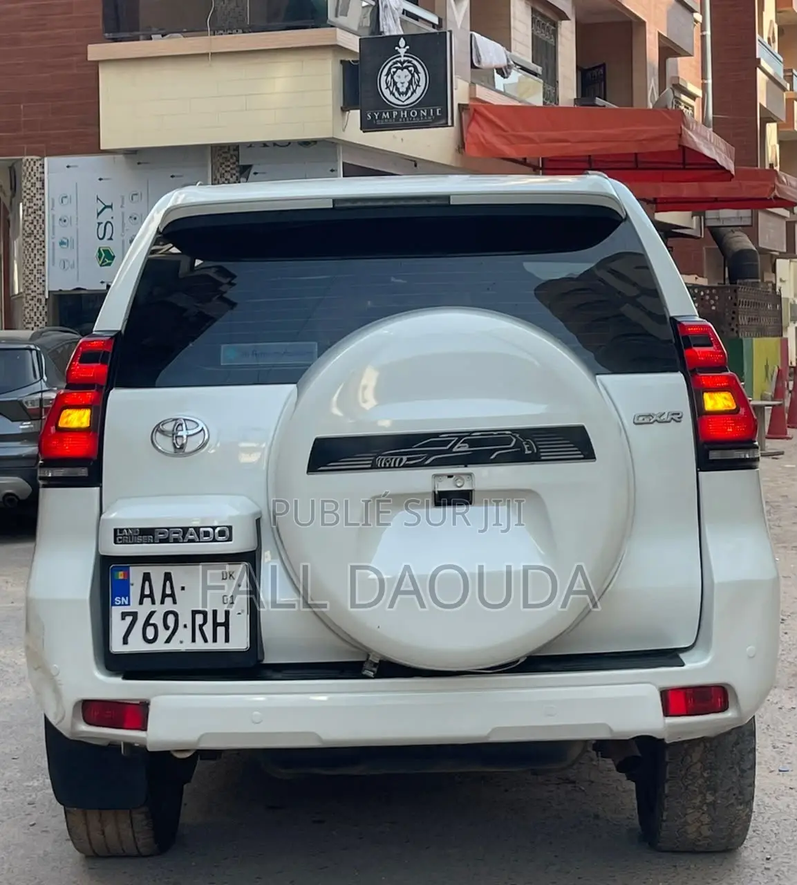 Toyota Land Cruiser Prado 2022 Blanc