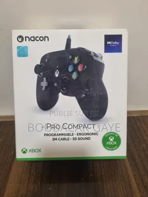 Manette Gaming Nacon Pro Compact (Xbox / PC) – Excellent État.
